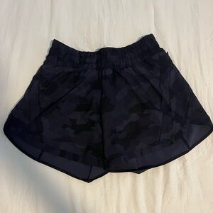 lululemon athletica Black Camo Athletic Shorts